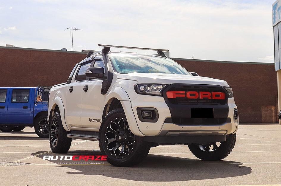 FORD RANGER ASSAULT GLOSS BLACK MILLED ACCENTS